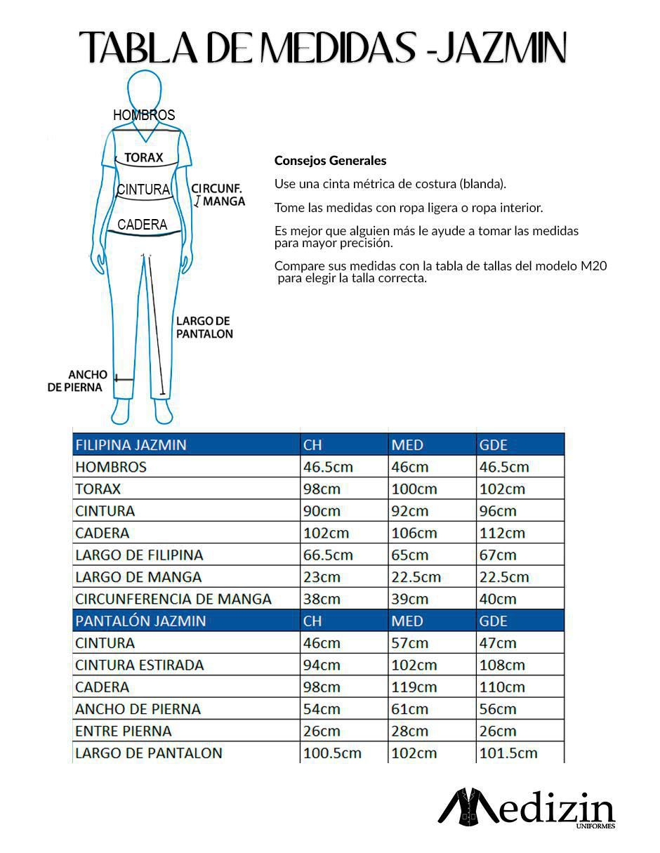 Pijama quirúrgica estilo relajado para mujer 3