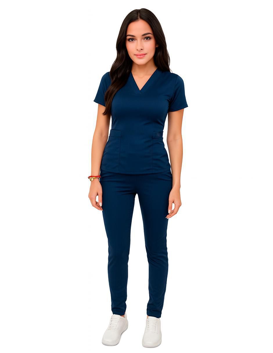 Pijama quirúrgica estilo relajado para mujer Pijama quirúrgica estilo relajado para mujer