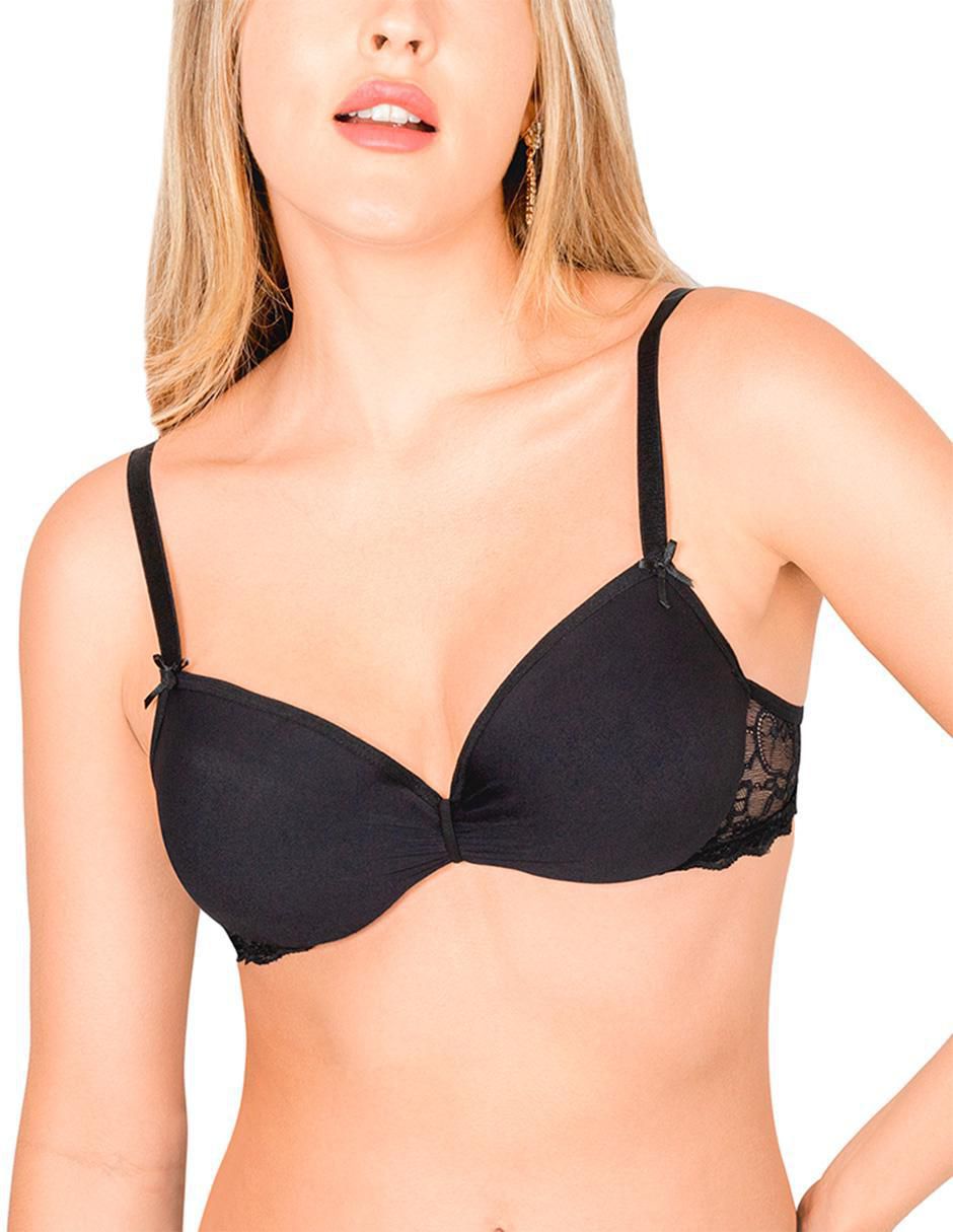 T-Shirt bra media copa para mujer
