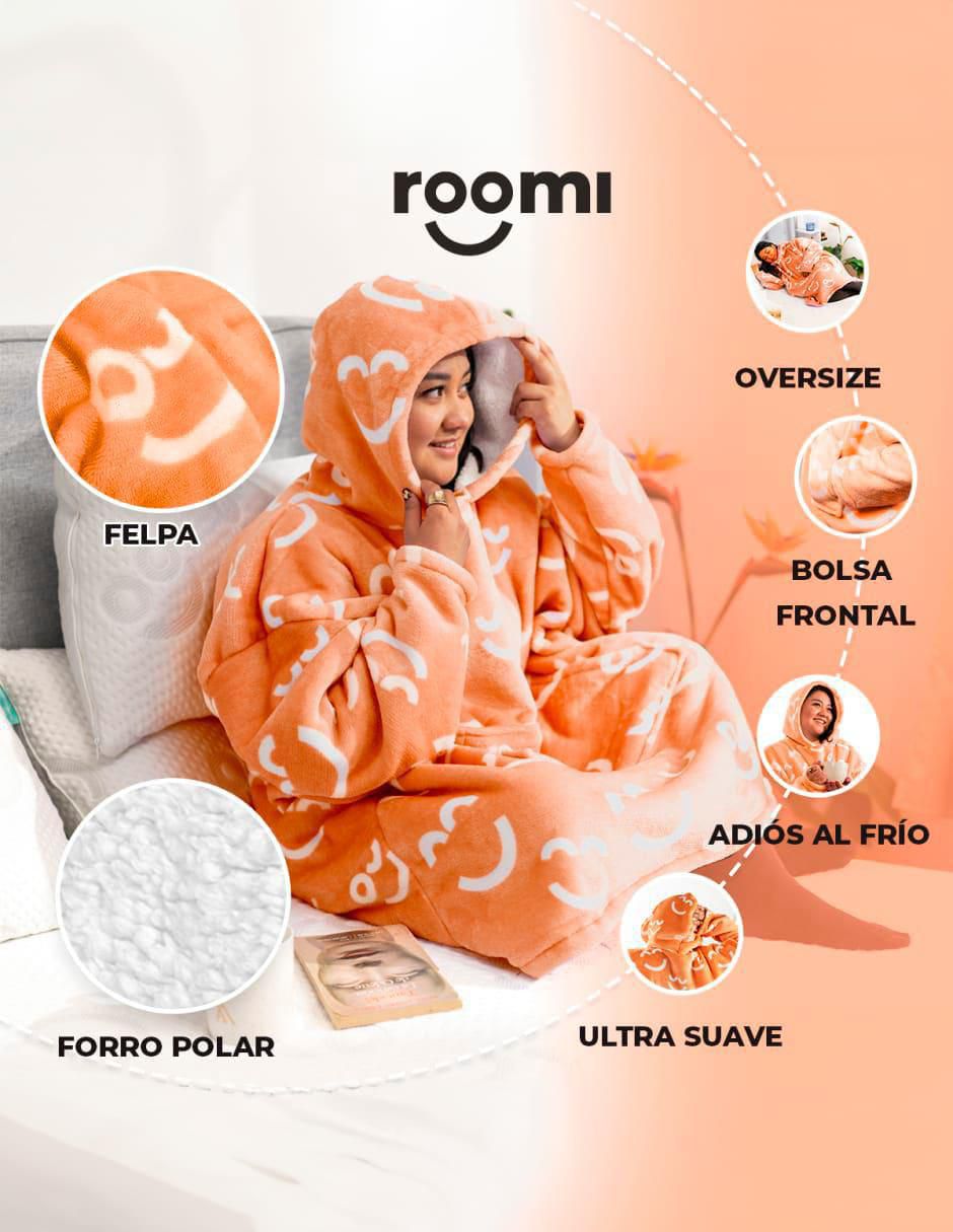 "suéter/sudadera pijama" roomi "para mujer"
