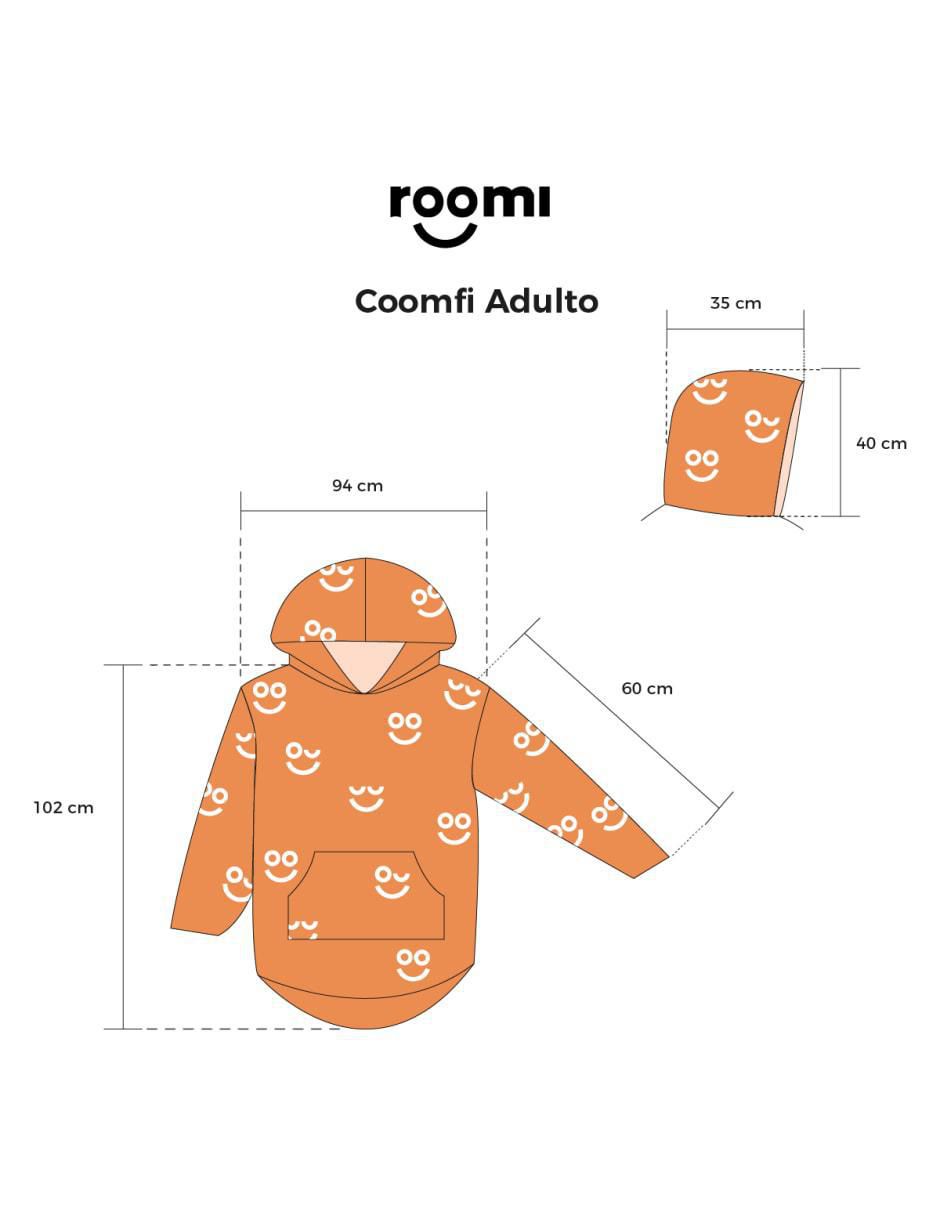 "suéter/sudadera pijama" roomi "para mujer"