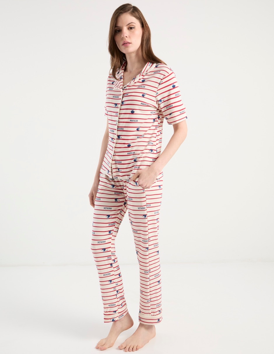 Conjunto pijama Mafalda para mujer 2