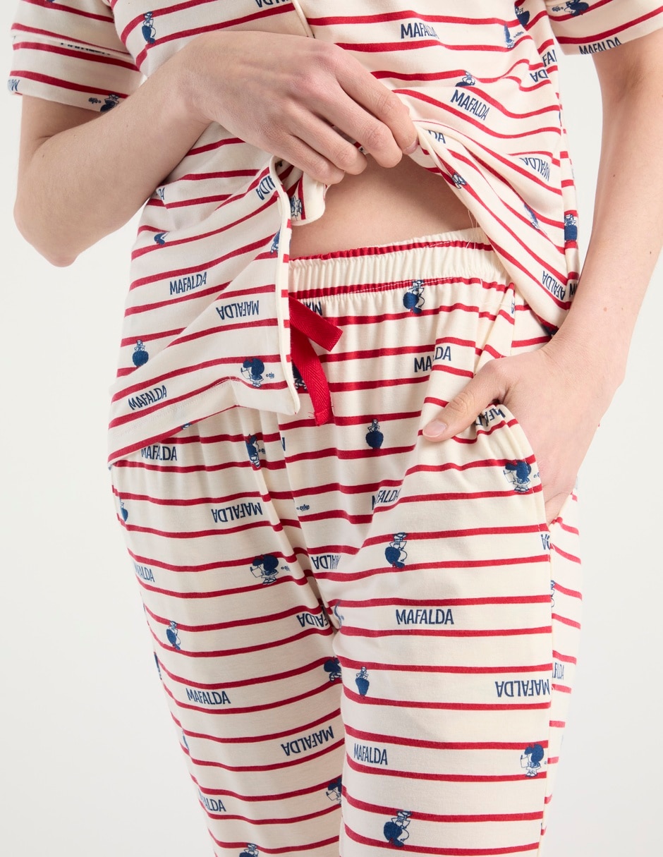 Conjunto pijama Mafalda para mujer 4