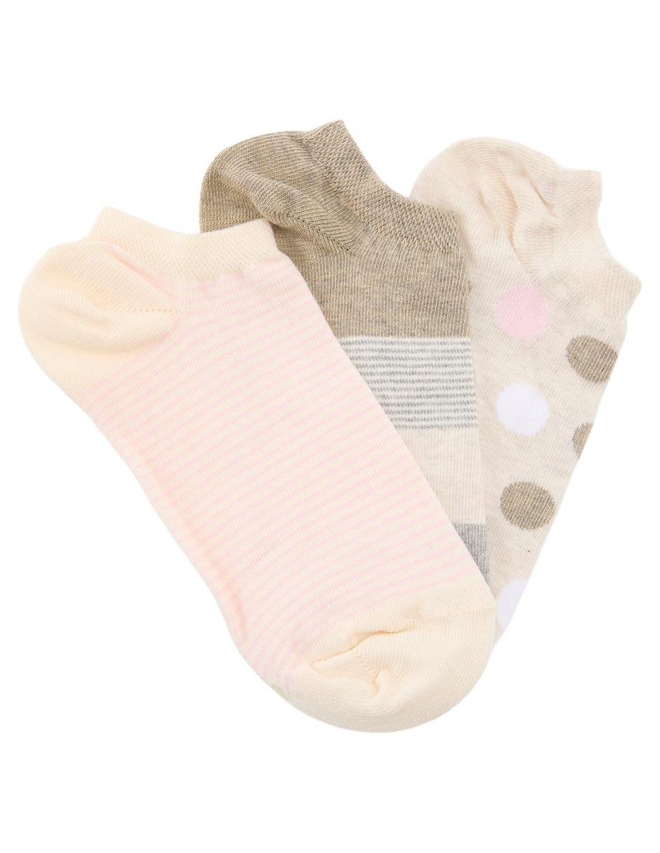 Tín de algodón para mujer 3 pares Tín de algodón para mujer 3 pares