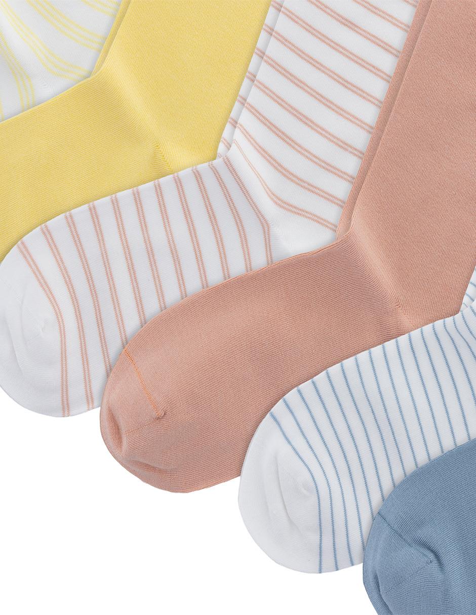 Set de calceta para mujer 6 pares 2
