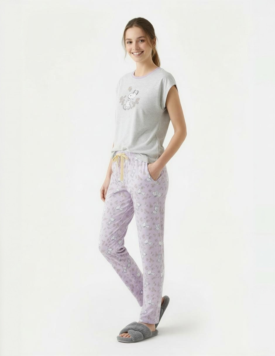 Conjunto pijama Snoopy para mujer Conjunto pijama Snoopy para mujer