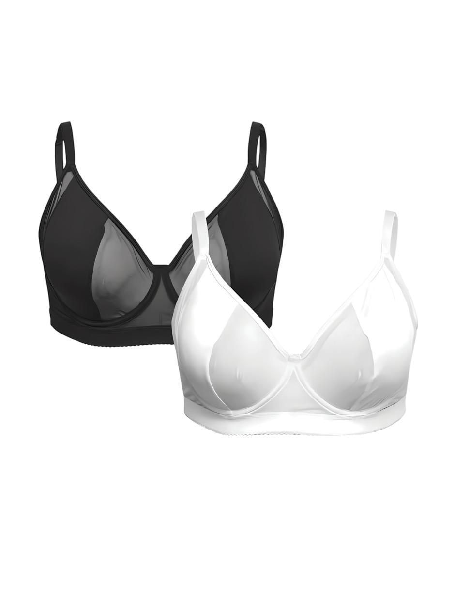 Set brassiere demi copa push up para mujer Set brassiere demi copa push up para mujer