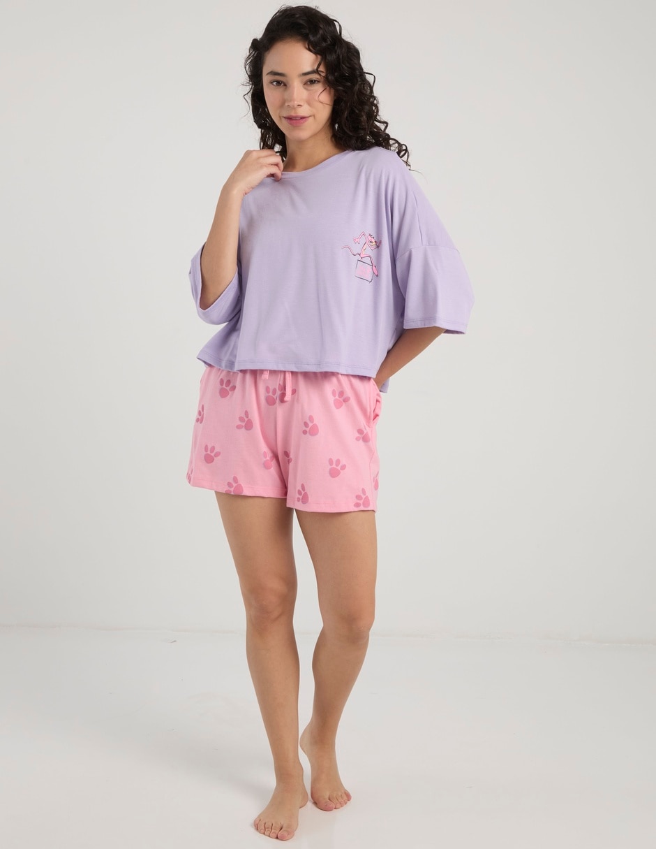 Conjunto pijama Pink Panther para mujer 3