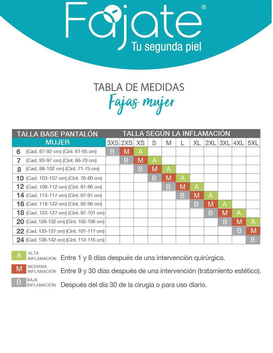 Faja moldeadora reductora con compresión alta para mujer 6