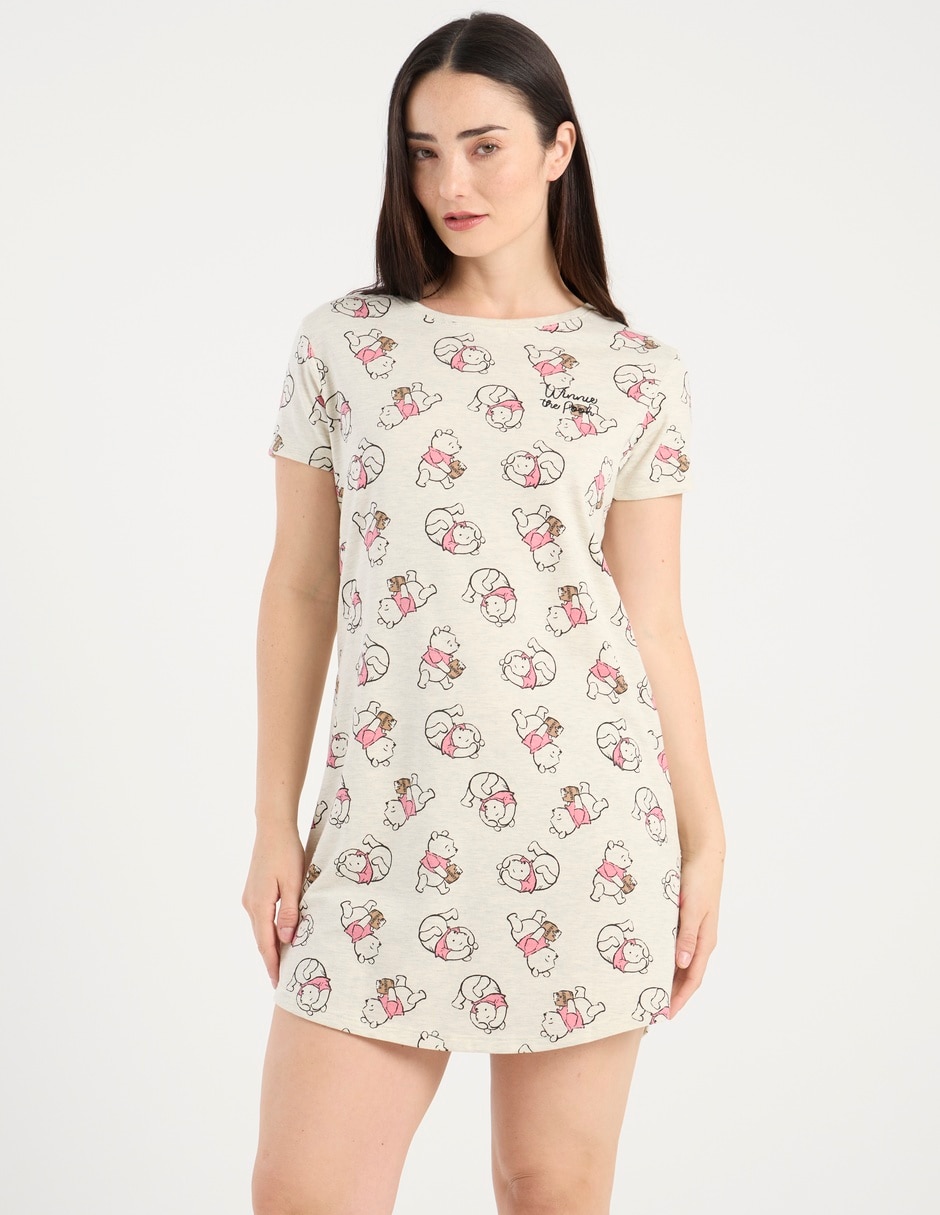 Camisón 'estampado' liso 'de' poliéster Camisón 'estampado' liso 'de' poliéster