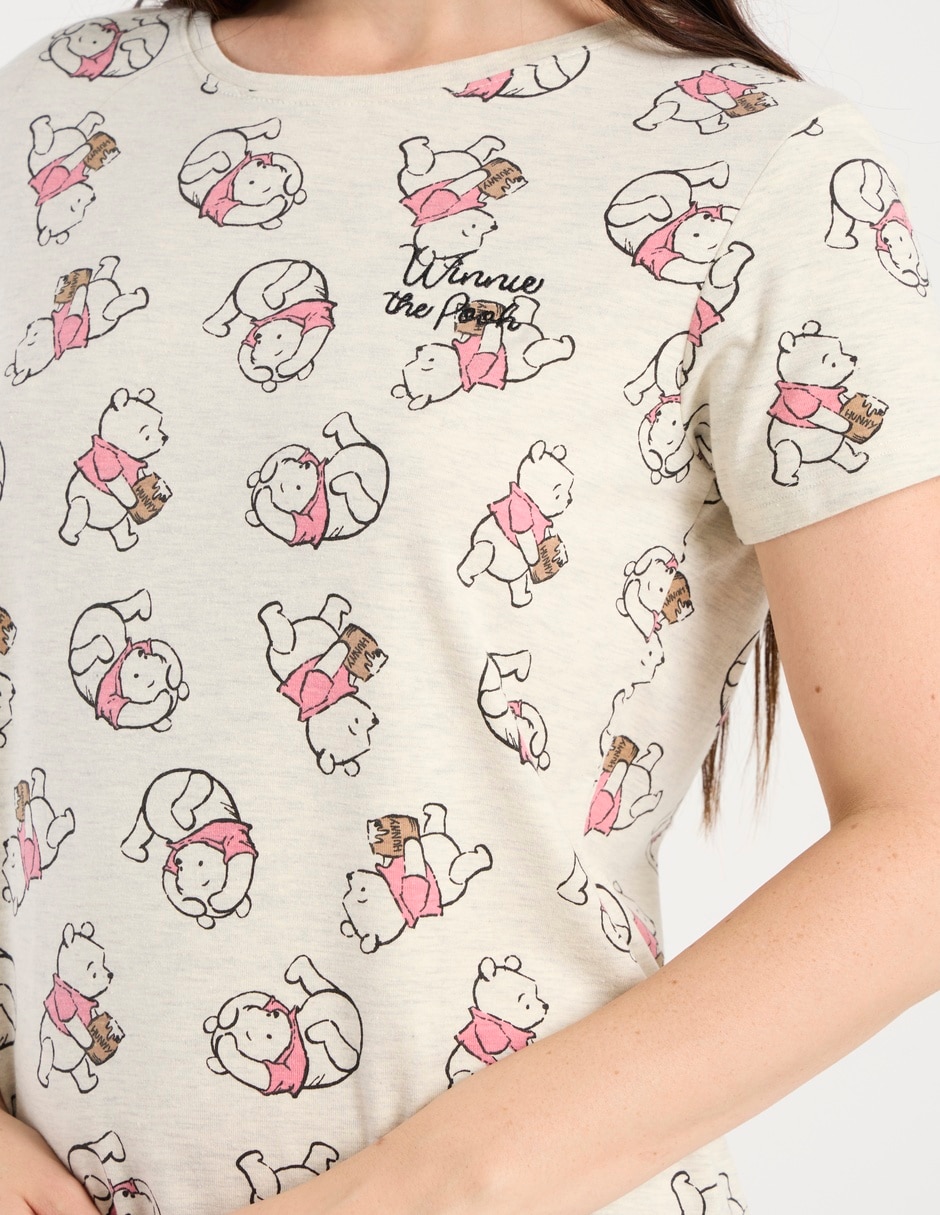 Camisón "estampado" liso "de" poliéster 5