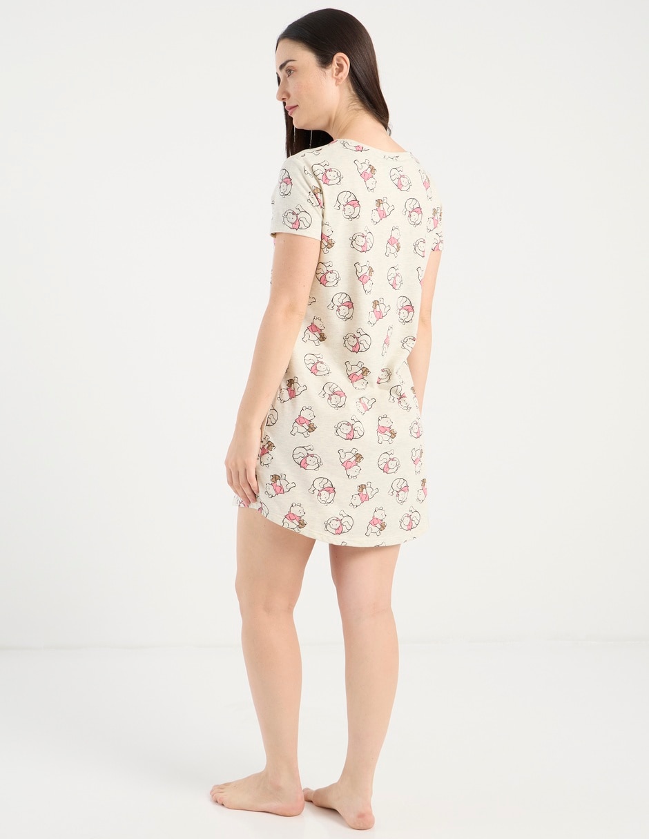 Camisón "estampado" liso "de" poliéster 6
