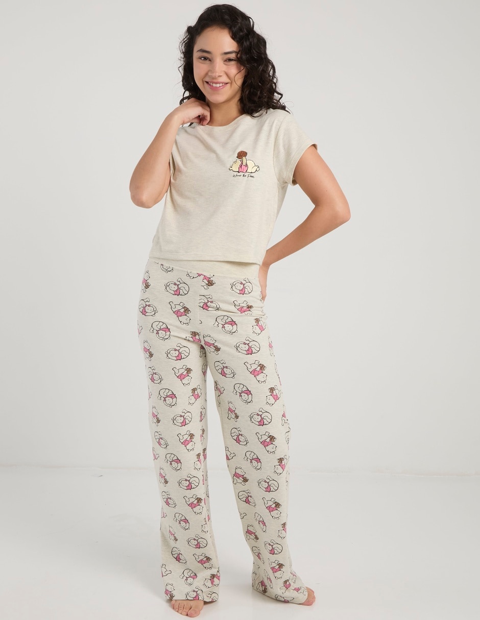 "conjunto pijama" pooh winnie pooh "para mujer" 3