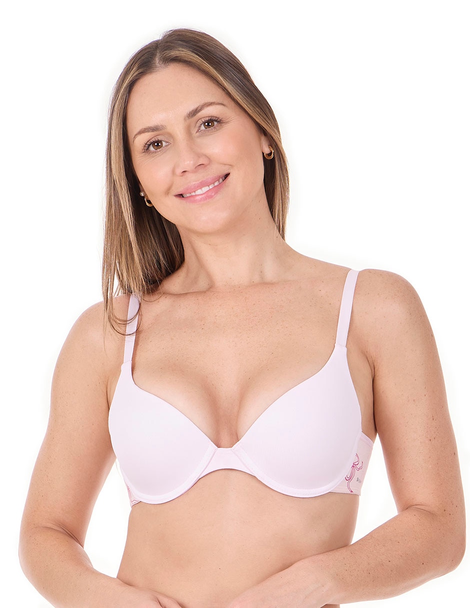 T-shirt bra con copa para mujer 10