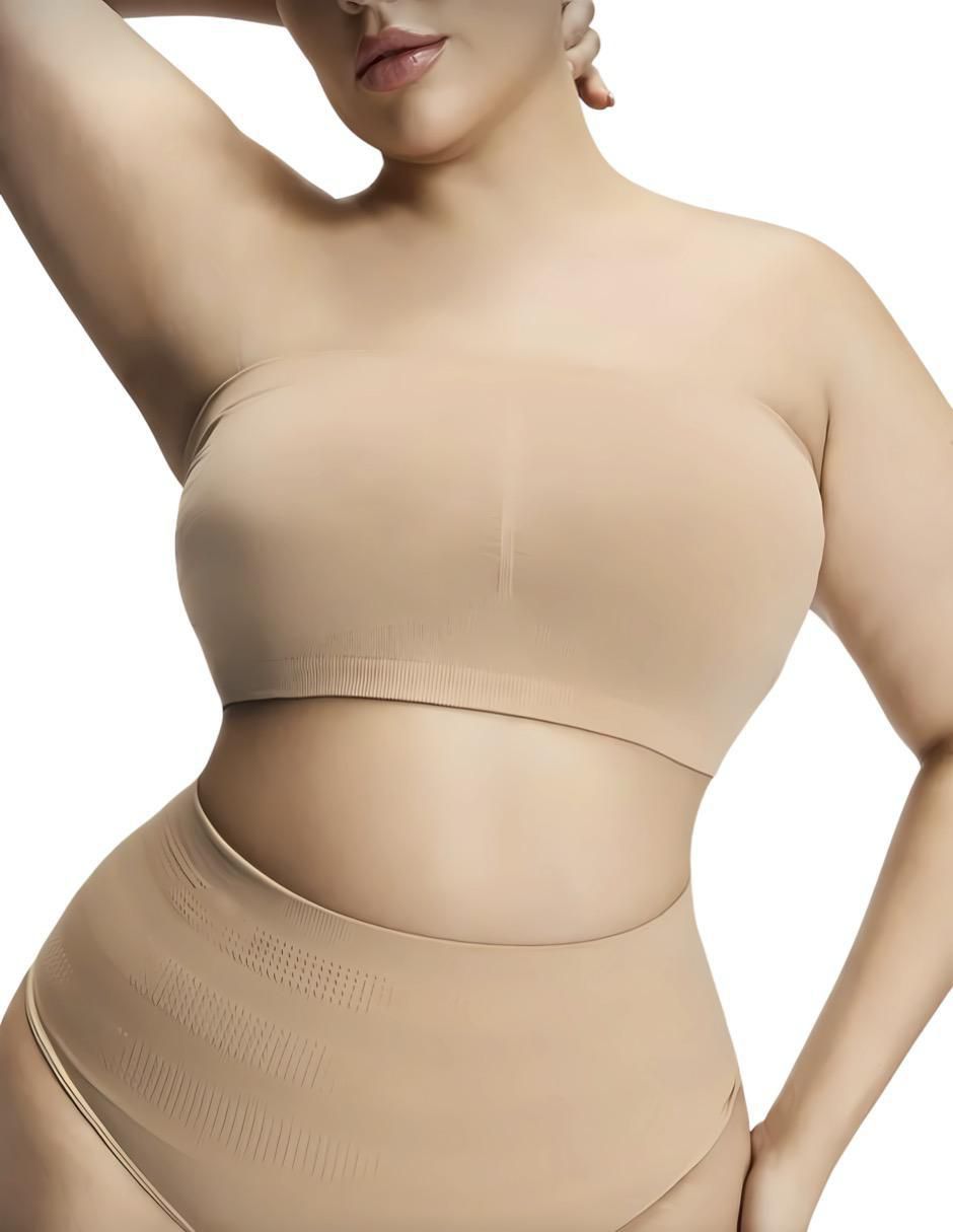 Brassiere strapless seamless para mujer 4