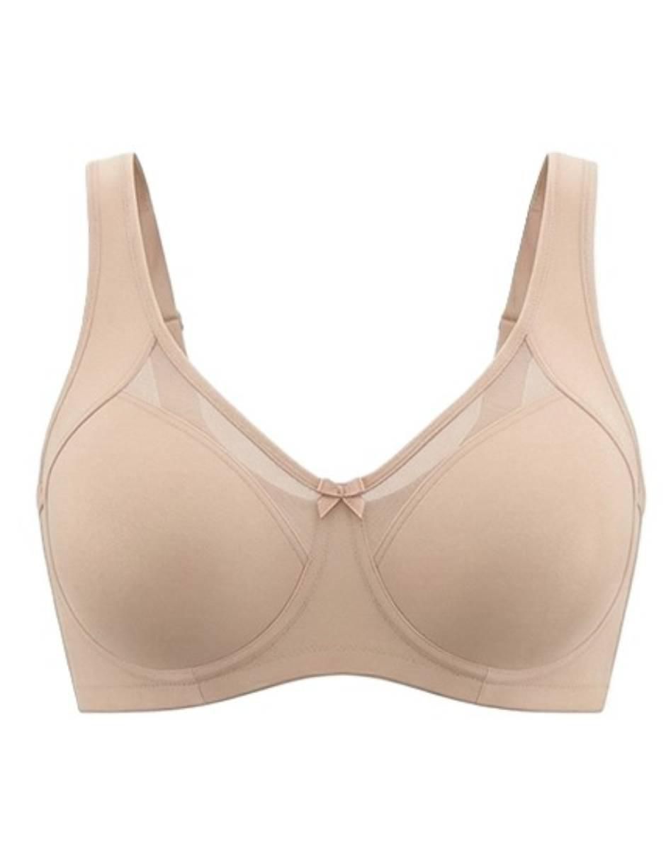 Brassiere demi con copa para mujer