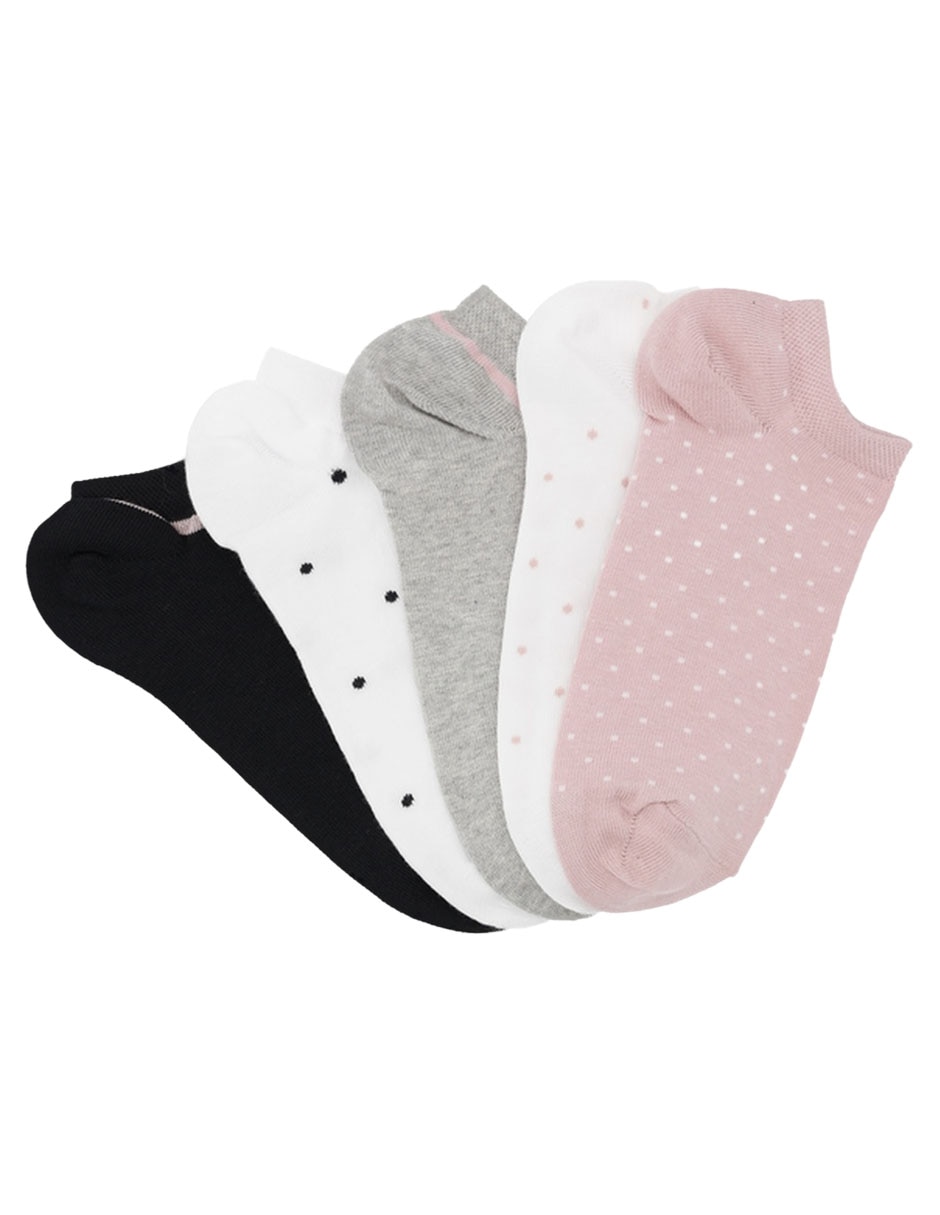 Set de tin comfort de algodón para mujer 5 pares Set de tin comfort de algodón para mujer 5 pares
