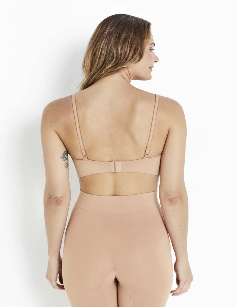 Brassiere demi con copa para mujer 4