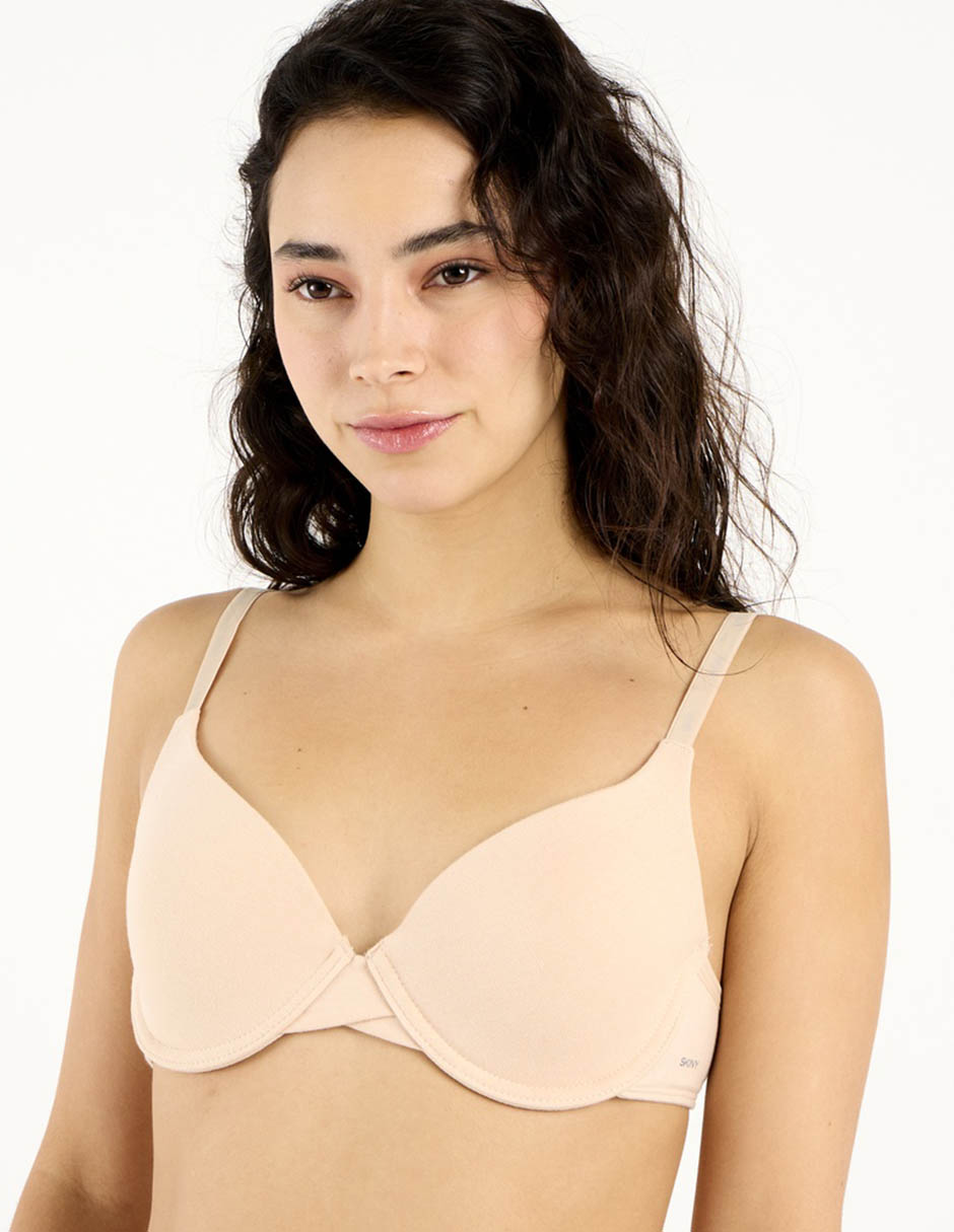 Brassiere demi con copa para mujer 2