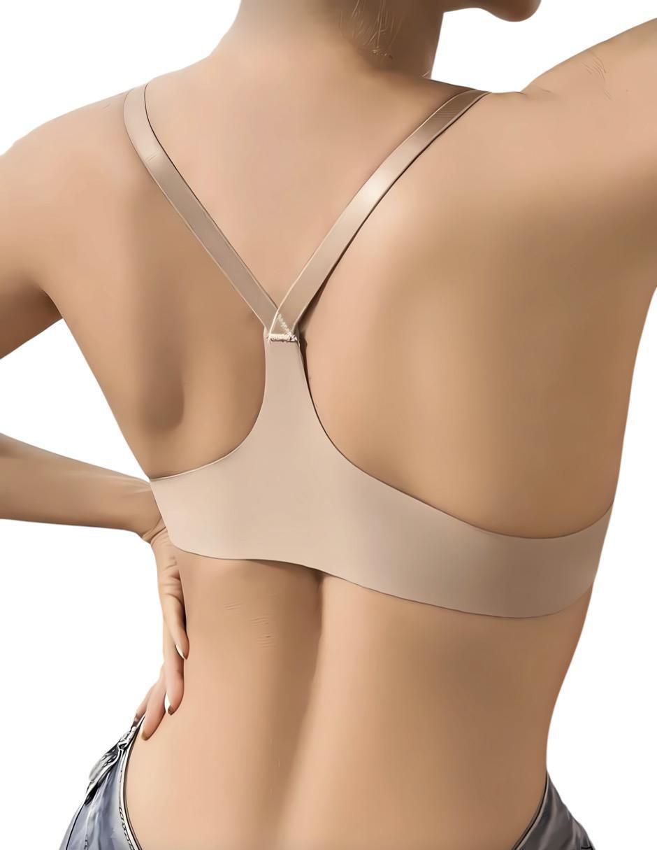 Brassiere corrector media copa seamless para mujer 3