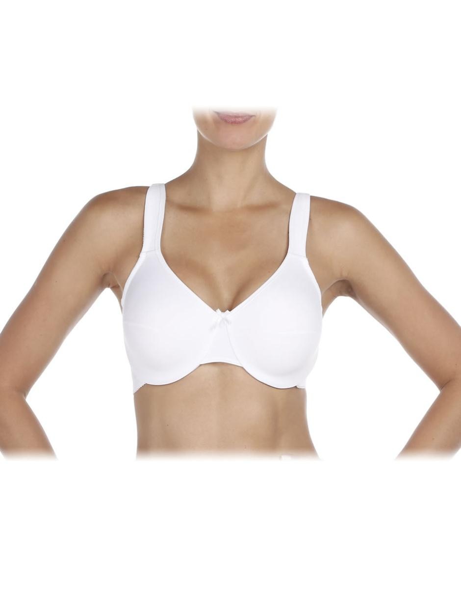 T-shirt bra con copa para mujer