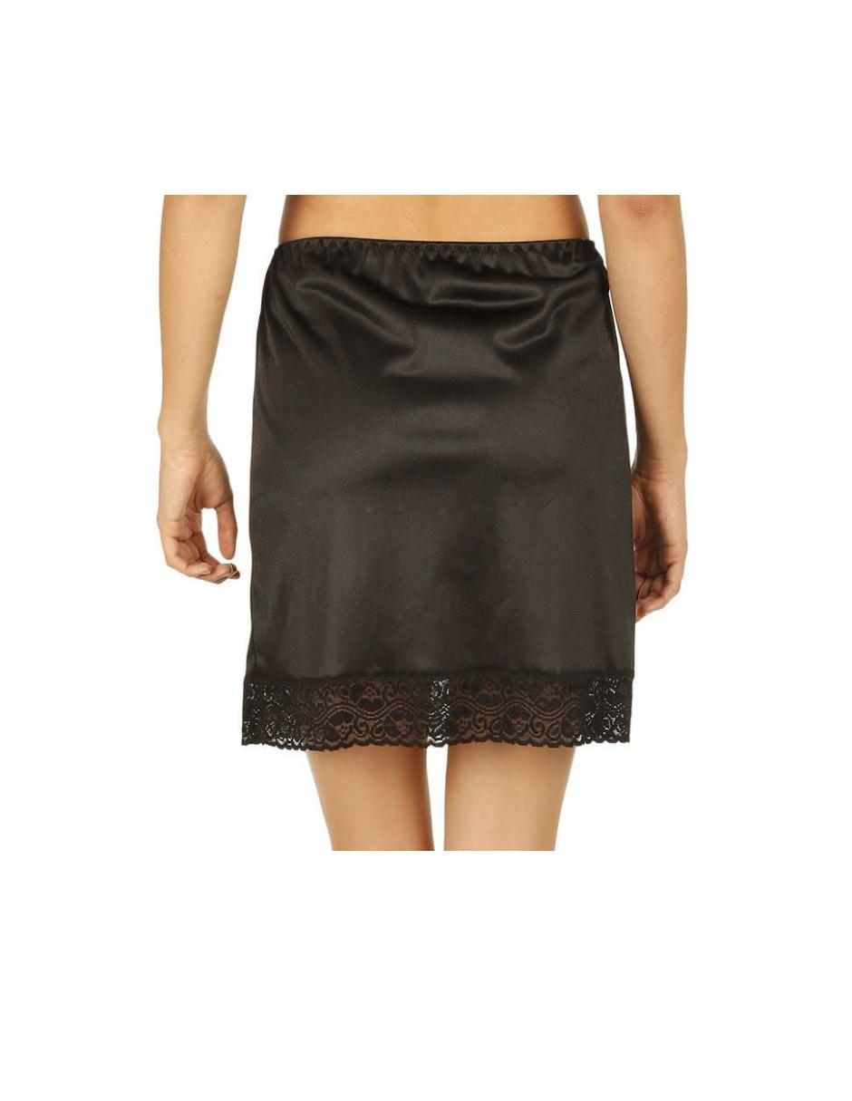 FALDA FONDO PARISINAS 035 P, 34, NEGRO