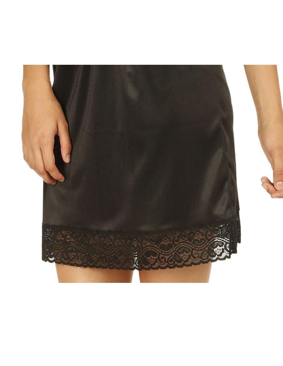 FALDA FONDO PARISINAS 035 P, 34, NEGRO